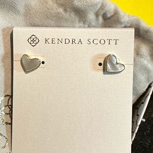 Kendra Scott Heart Earrings